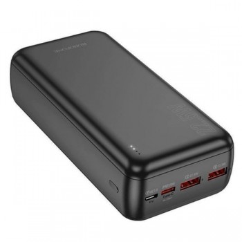 Портативное зарядное устройство Power Bank BOROFONE BJ38B 30000 mAh, 2USB, Type-C, 2A