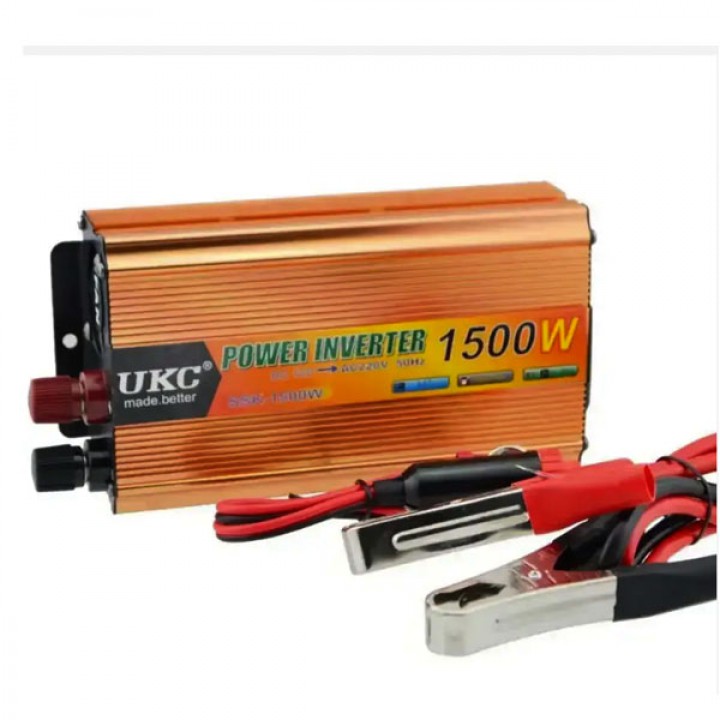 Преобразователь инвертер AC/DC с 12V-220V SSK 1500Вт 24В UKC SSK-1500W