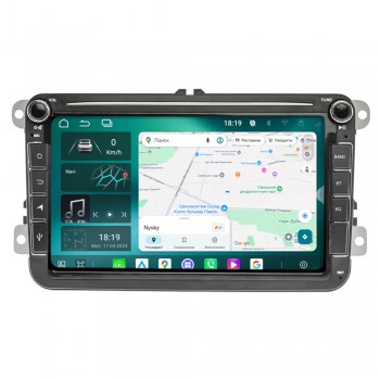 Автомагнітола універсальна штатна VW ANDROID 8" (4x64 DSP 360)