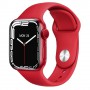 Smart Watch Series 7 Z37, 44 mm Aluminium, голосовий дзвінок, бездротова зарядка, red