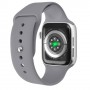 Apl Watch Series 6 HW22 PLUS, WearfitPro, 44mm, Aluminium, бездротова зарядка, голосовий виклик, silver
