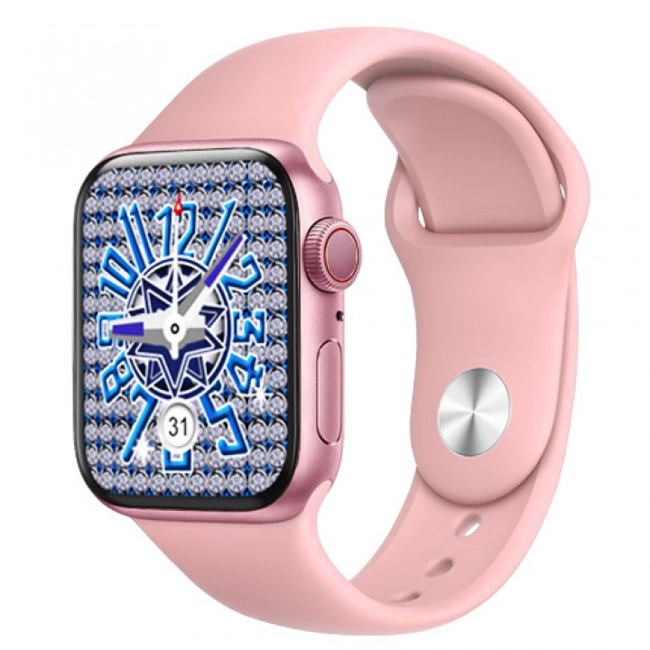 Smart Watch NB-PLUS, бездротова зарядка, pink