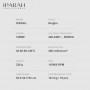 Фен-стайлер IPARAH 7 в 1 P-510G SILVER, 7 насадок, 3 режими, 4 режими температури, 105000 RPM, 1400W