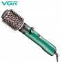 Фен-стайлер VGR 2 в 1 V-498 GREEN, Professional, 1000-1200 Вт