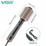 Фен-стайлер VGR V-494 BLACK, 2 режими, 3 рівні температури