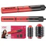 Фен-стайлер VGR V-489 RED 3 в 1, Professional, 3 насадки, 1100-1300 Вт