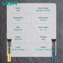 Тример VGR 2 в 1 V-626 BLUE, 2 насадки (для носу та волосся)