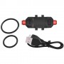 Велофонарь STOP DC-918/093, red, Waterproof, Li-Ion аккум., ЗУ microUSB