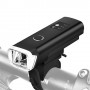 Велоліхтар HJ-047-XPG ULTRA LIGHT, ALUMINUM, AVTOLIGHT SENSOR, Waterproof, аккум., ЗУ microUSB