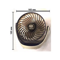 Настольный портативный аккумуляторный 1*18650 мини вентилятор 811 