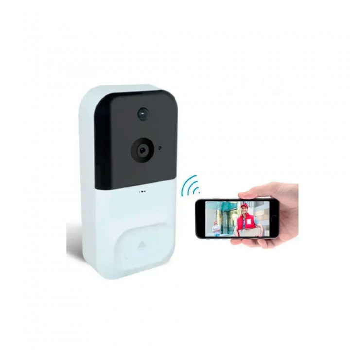 Бездротова відеокамера дверного дзвінка домофон SMART DOORBELL X5 wifi + 3 batteries 18650