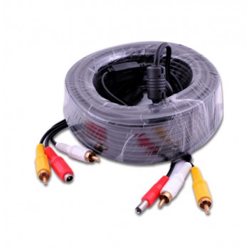 Кабель 2RCA+DC 05 м