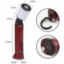 Фонарь WORKLIGHT 72-XPE(white+red), 10 W, 350 Lumen, Li-Ion аккум., поворот180?+180?, зажим, крюк, магнит, ЗУ