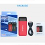 Зарядний пристрій + POWER BANK LiitoKala Lii-MP2, 2x18650/ 21700