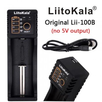 Зарядное устройство LiitoKala Lii-100B, 1xААА/ АА/ 14500/ 16340/ 18650