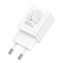 Сетевое зарядное устройство Home Charger N25 Maker dual port charger(EU), White