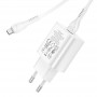 Мережевий зарядний пристрій Home Charger N22 Jetta PD25W (Type-C to iP)(EU), White