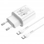 Мережевий зарядний пристрій Home Charger N22 Jetta PD25W (Type-C to iP)(EU), White