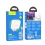 Мережевий зарядний пристрій N30 Glory PD65W three-port(2C1A) fast charger set(Type-C to Type-C)(EU), White