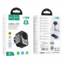 Мережевий зарядний пристрій Home Charger NS3 Multifunctional socket(including 1C2A PD20W fast charge)(EU/GER), Black