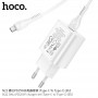 Сетевое зарядное устройство Home Charger N22 Jetta PD25W (Type-C to Type-C)(EU), White