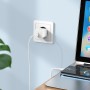 Сетевое зарядное устройство Home Charger N26 Maxim single port QC3.0 (Type-C)(EU), White