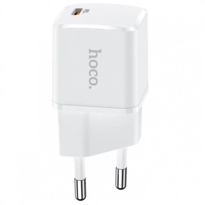 Сетевое зарядное устройство Home Charger N10 Starter single port PD20W, White