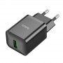 Сетевое зарядное устройство Home Charger N26 Maxim single port QC3.0 charger(EU), Black