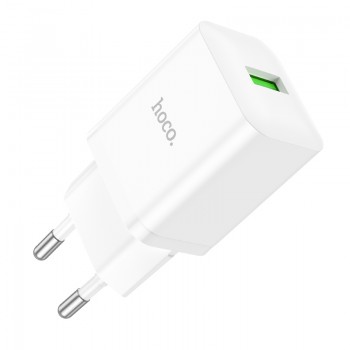 Сетевое зарядное устройство Home Charger N26 Maxim single port QC3.0 charger(EU), White