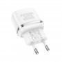 Сетевое зарядное устройство Home Charger N24 Victorious single port PD20W charger(EU), White