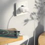 Сетевое зарядное устройство Home Charger N24 Victorious single port PD20W charger(EU), White