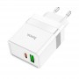 Мережевий зарядний пристрій Home Charger N21 Topspeed PD30W+QC3.0 charger(EU), White