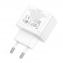 Мережевий зарядний пристрій N29 Triumph PD35W dual port(2 Type-C) charger(EU), White