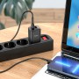 Сетевое зарядное устройство Home Charger N25 Maker dual port (iP)(EU), Black