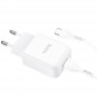 Мережевий зарядний пристрій Home Charger N2 Vigour single port charger Set(Type-C)(EU), White