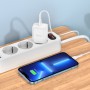 Сетевое зарядное устройство Home Charger N27 Innovative single port PD20W charger(EU), White