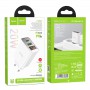 Сетевое зарядное устройство Home Charger C100A PD20W+QC3.0 charger with digital display(EU), White