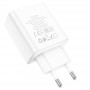 Мережевий зарядний пристрій Home Charger C102A Fuerza QC3.0 four-port charger(EU), White
