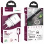 Мережевий зарядний пристрій N3 Special single port QC3.0 charger set(Type-C)(EU), White