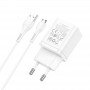 Мережевий зарядний пристрій Home Charger N25 Maker dual port (Micro)(EU), White