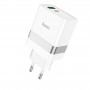 Сетевое зарядное устройство Home Charger N21 Extension speed PD30W+QC3.0 (Type-C to Type-C)(EU), White