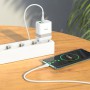 Сетевое зарядное устройство Home Charger N21 Extension speed PD30W+QC3.0 (Type-C to Type-C)(EU), White