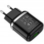 Мережевий зарядний пристрій N3 Special single port QC3.0 charger(EU), Black