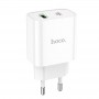 Сетевое зарядное устройство Home Charger C80A Plus Rapido PD20W+QC3.0 charger(EU), White